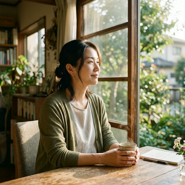 解決後の安堵した表情